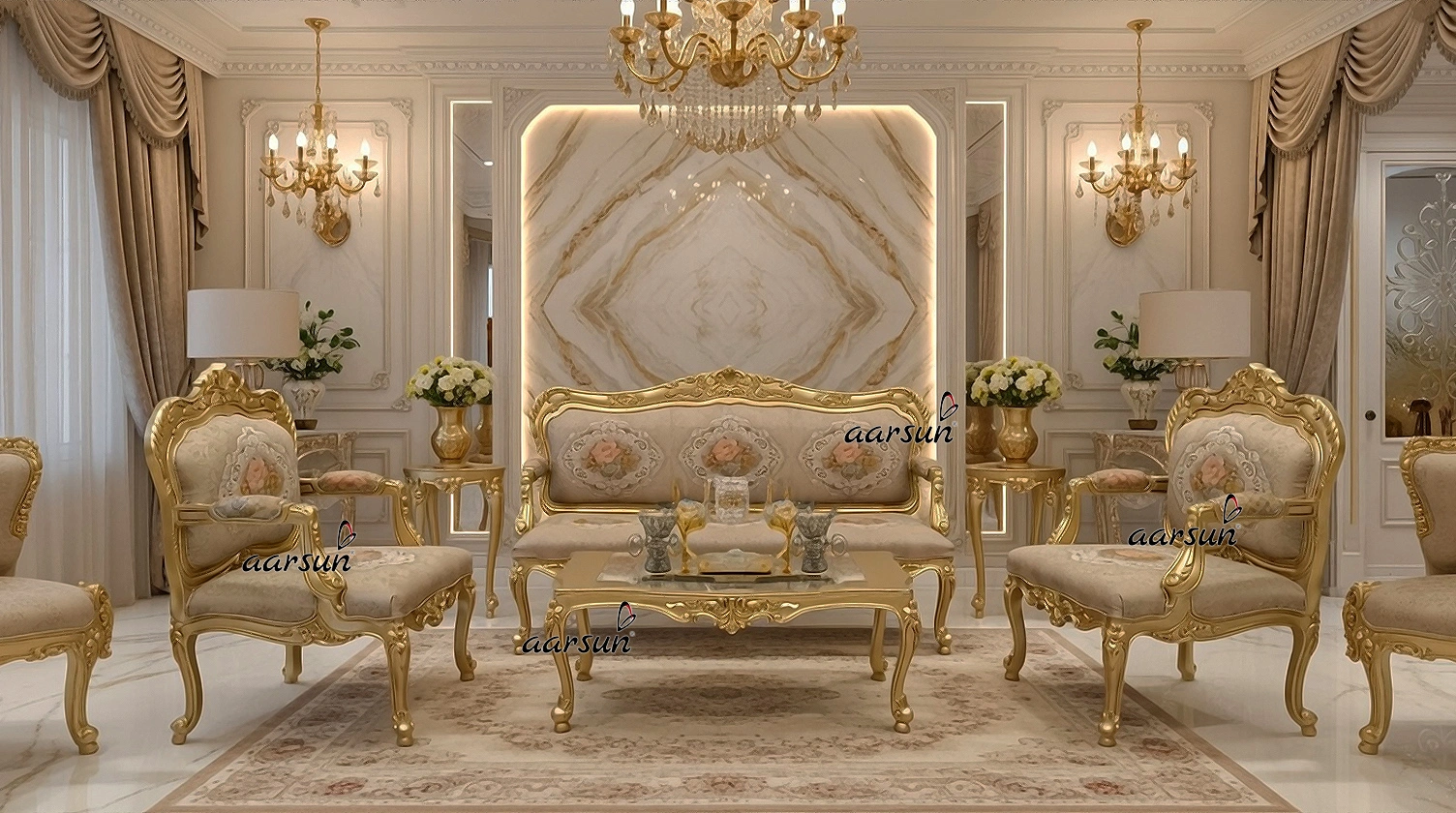 French Design Luxury Sofa Set LUXSF-0020