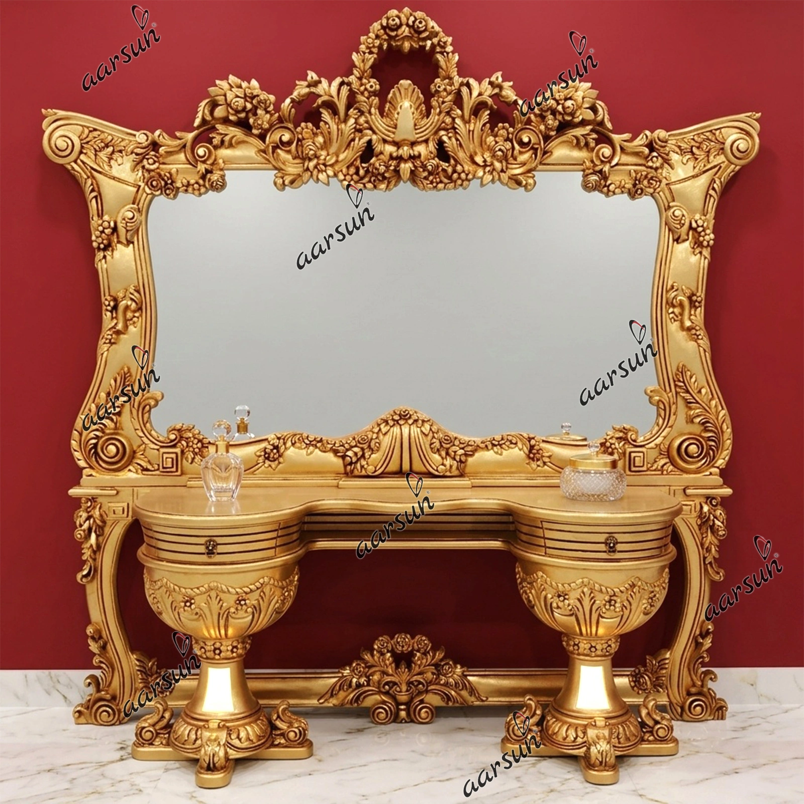 Royal Dressing Table True Craftsmanship of Indian Craftsmen