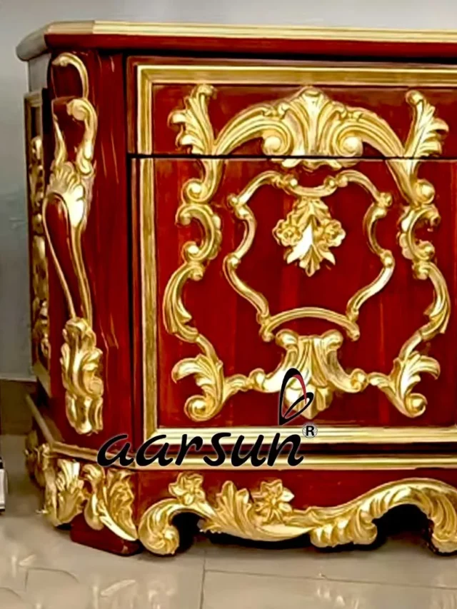 Wood Royal Nightstand YT-689A
