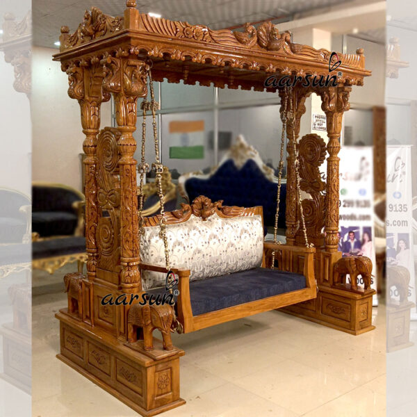 Wooden Jhula Design YT-739 - Aarsun