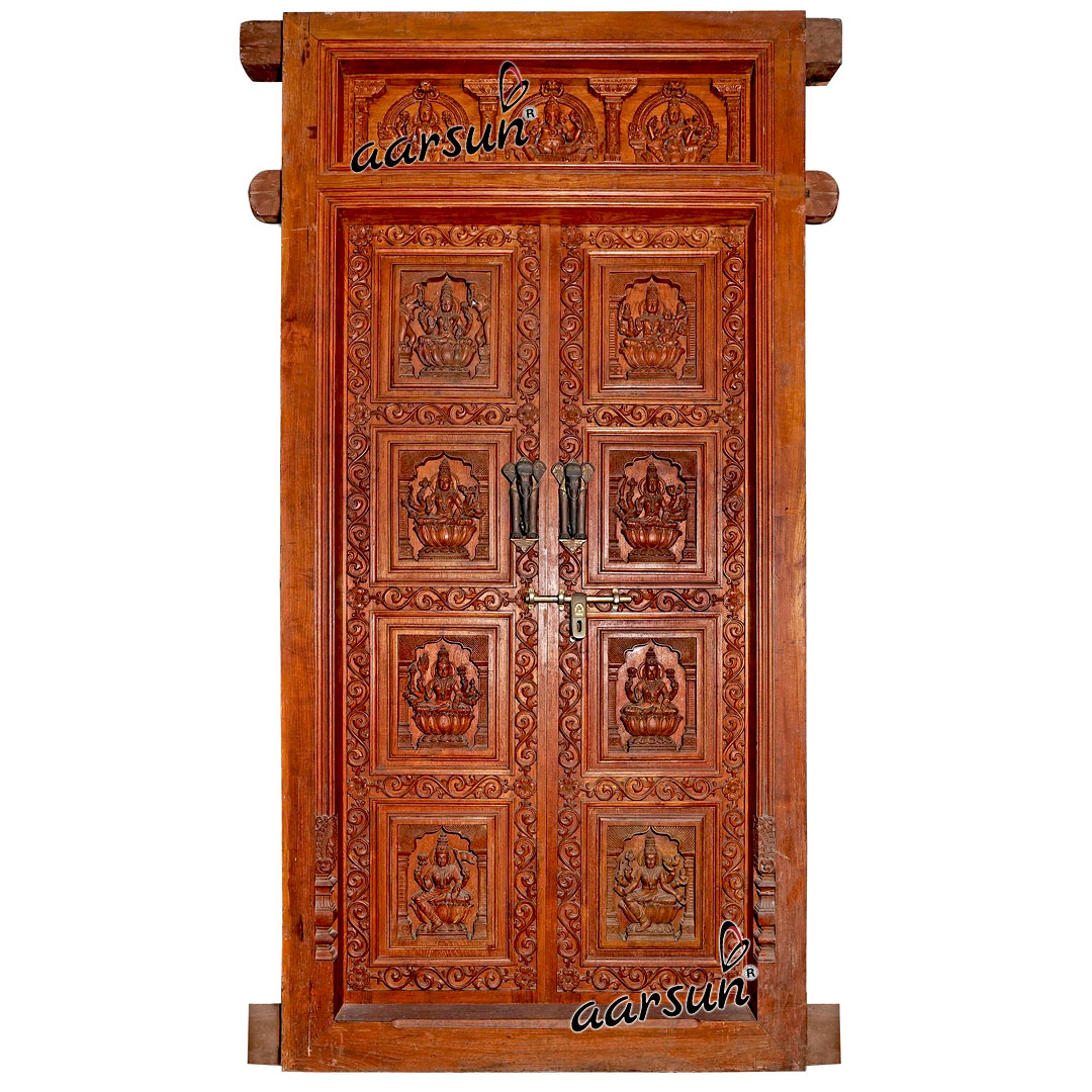 Ashtalakshmi Pooja Room Door -162 - Aarsun
