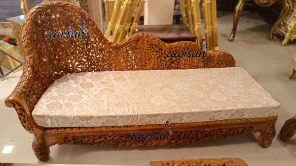 Traditional Carving Wooden Sofa Set Design - Aarsun Factory Price