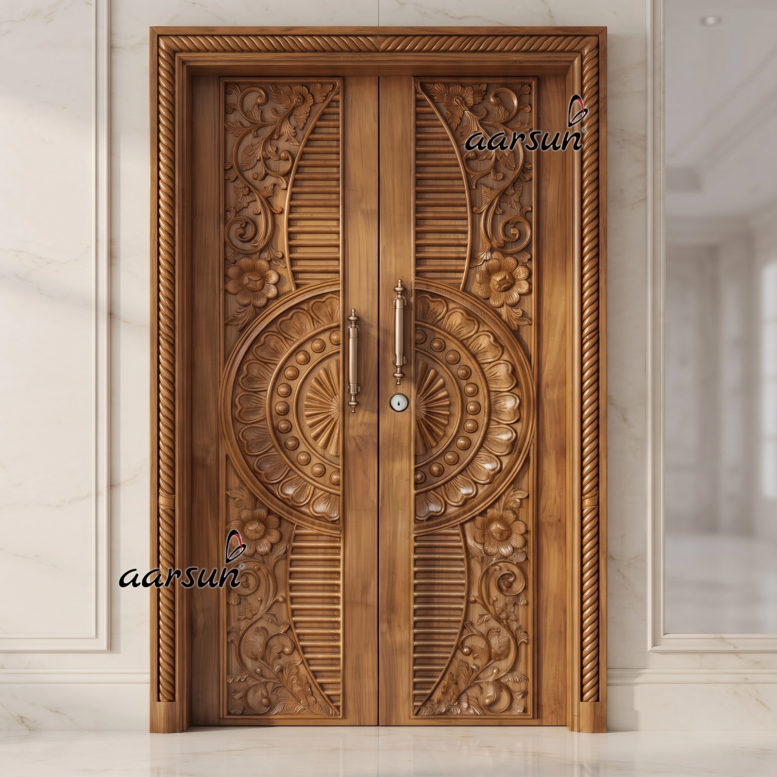 Image for Interior Main Double Door Design