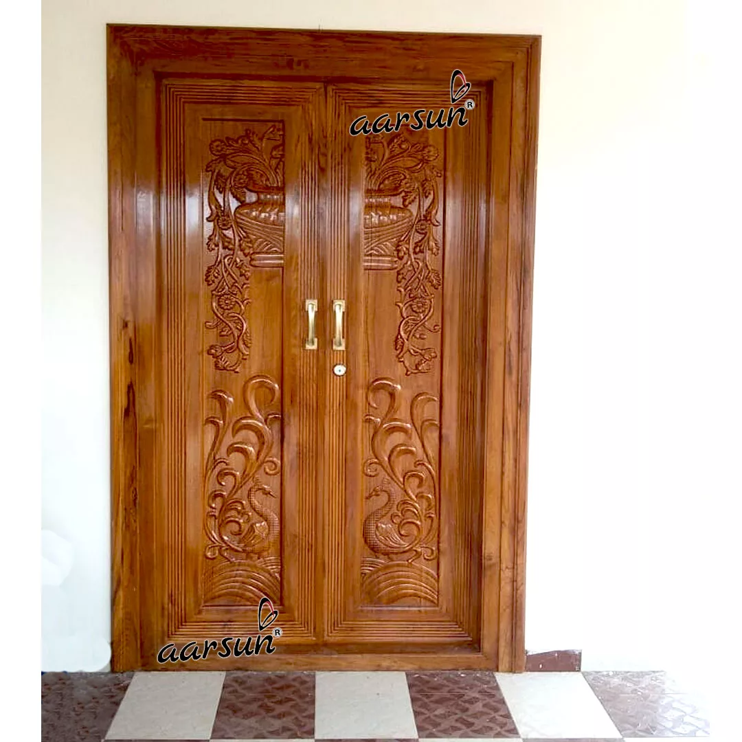 Peacock Main Door Design 199 Aarsun