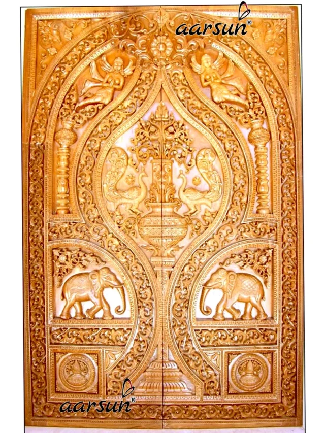 Image for Fully Carved Double Door