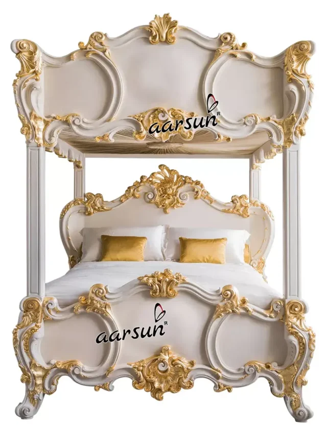 Luxury 4 Poster Bunk Bed