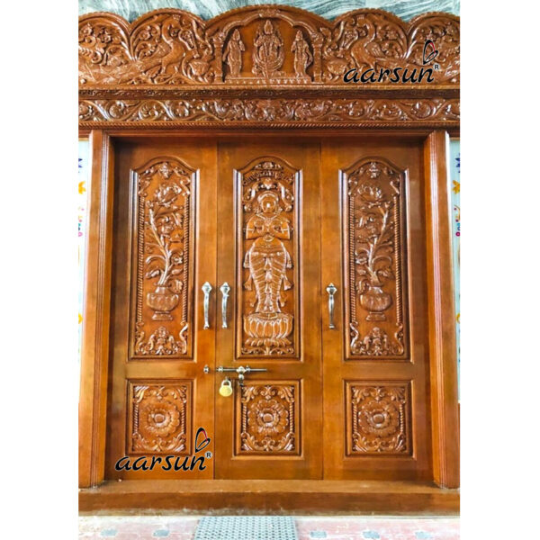 Complete Pooja Room Door