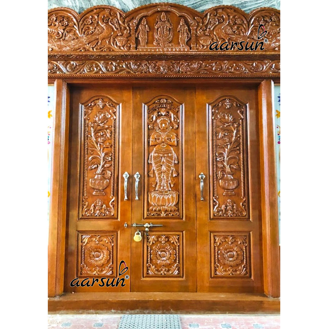 complete-pooja-room-door