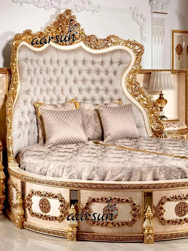 Luxury Round Bed Furniture