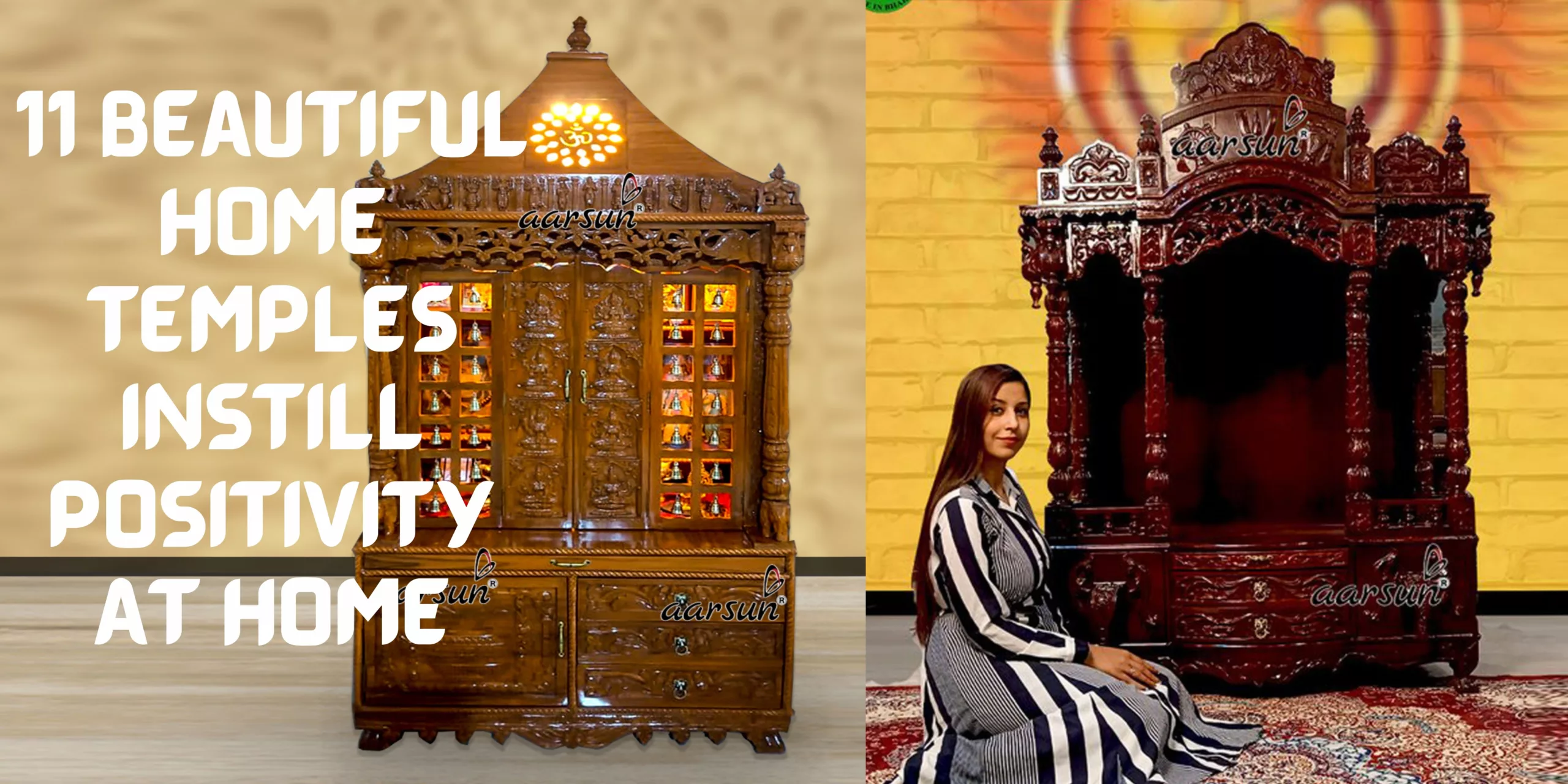 11 Beautiful Home Temples To Instill Positivity At Home