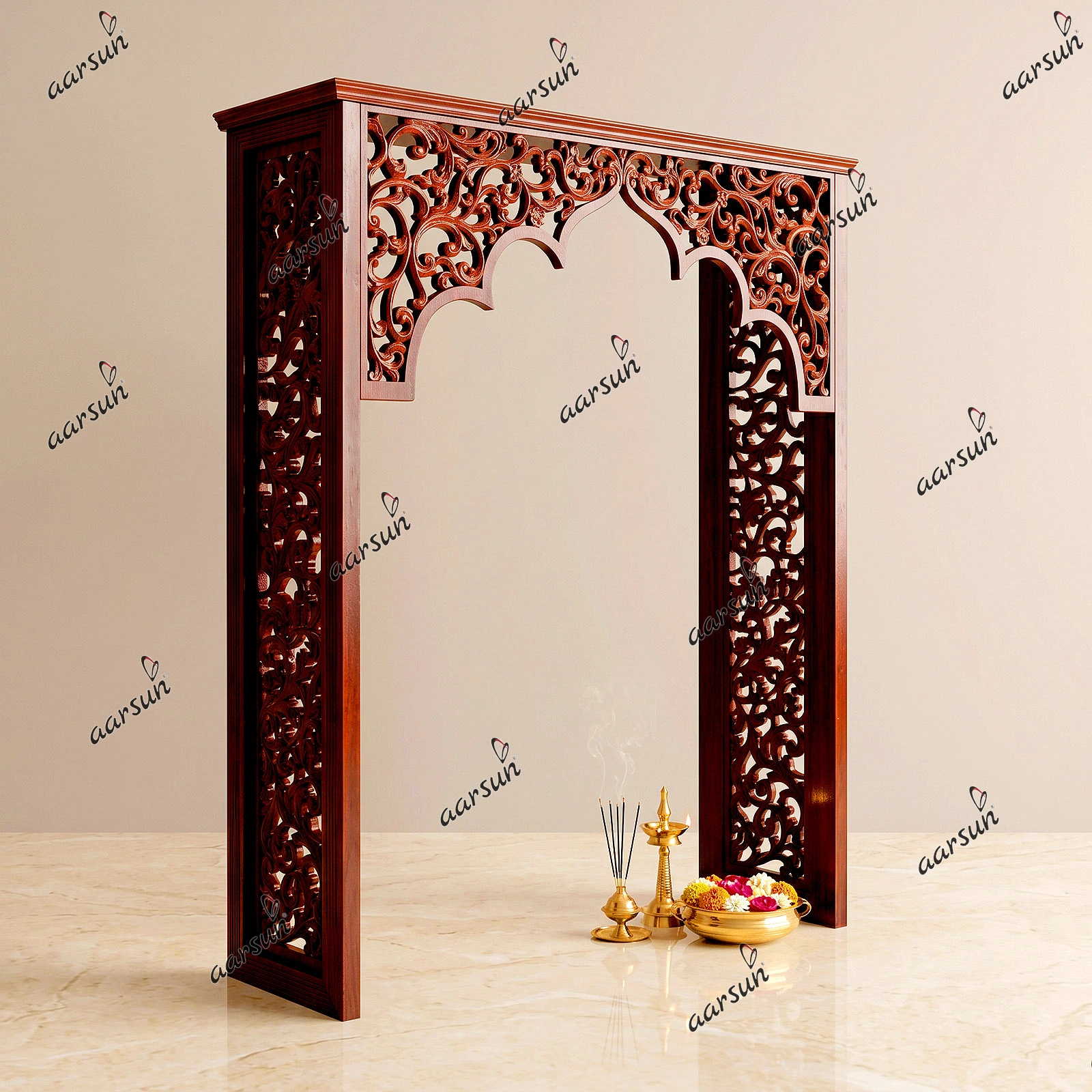 Modern Home Mandir Design