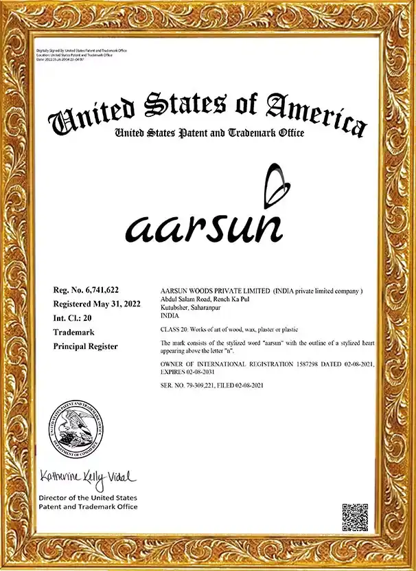Aarsun marca comercial dos EUA