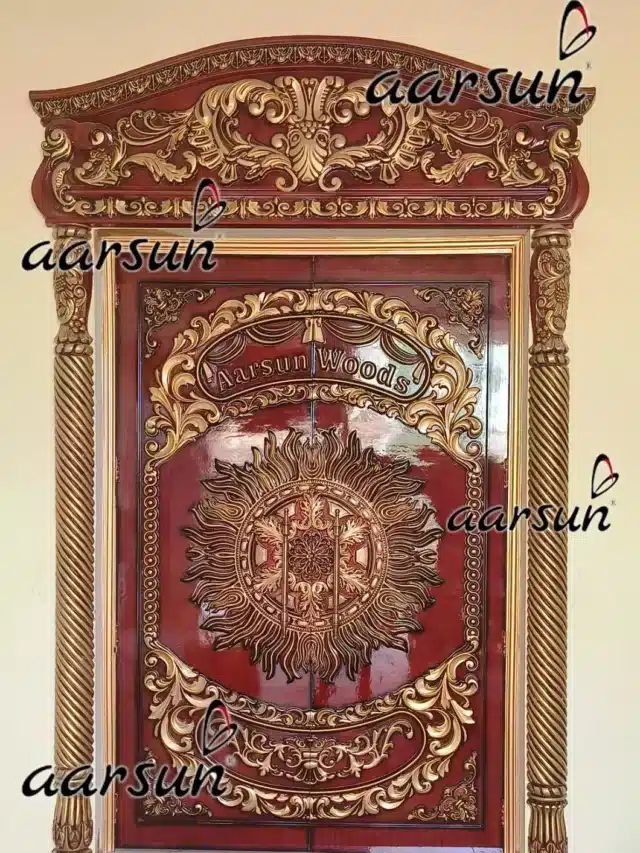 Aarsun latest wooden door designs