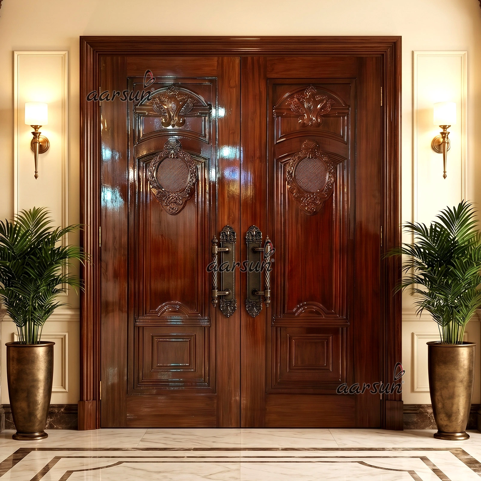 Classic Double Door with Video