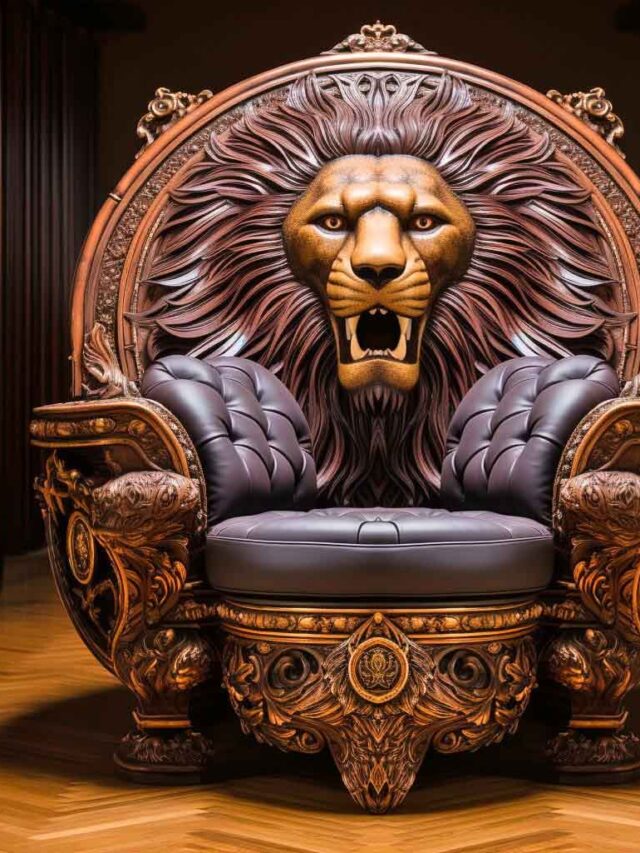 King of Beasts - throne chair