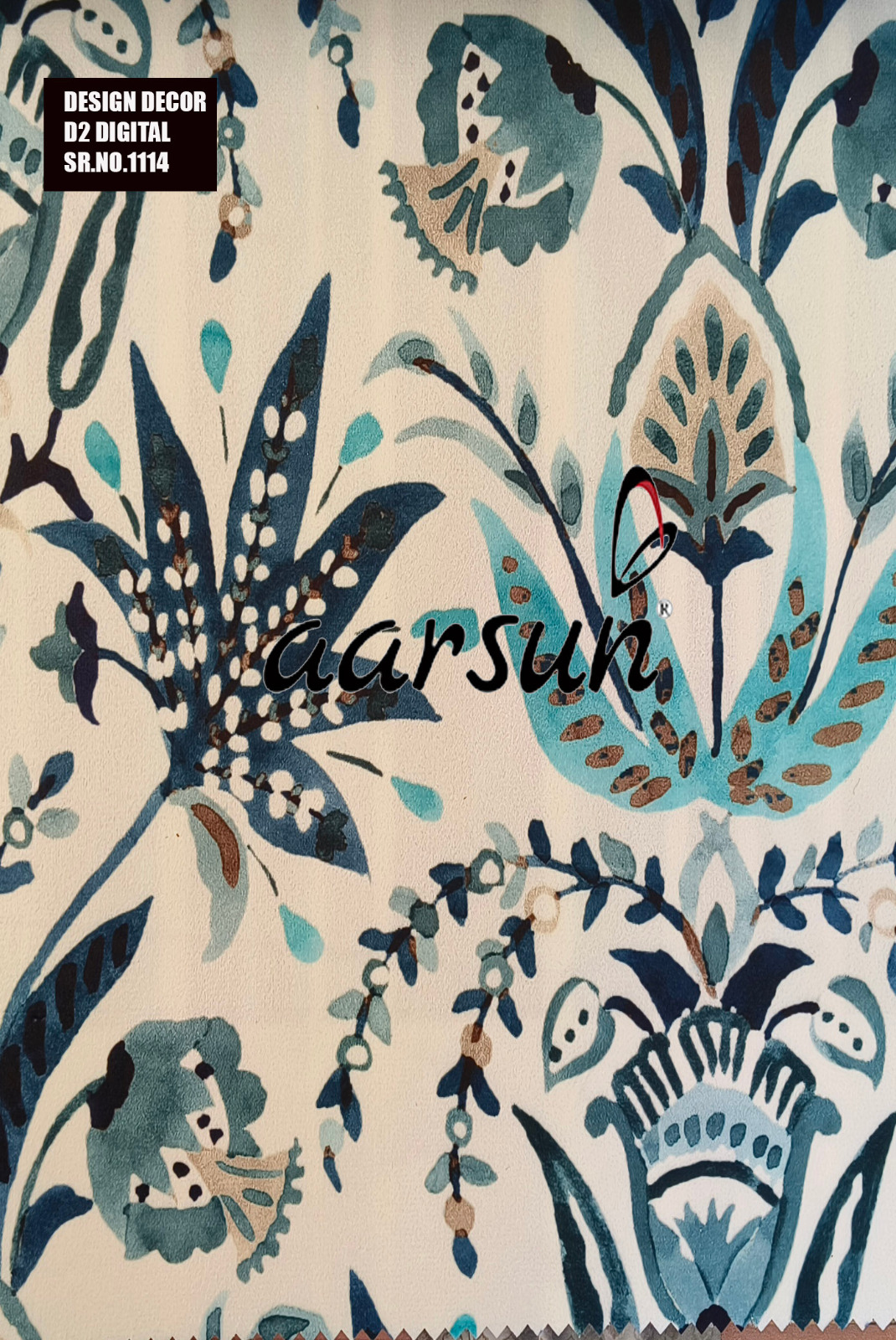 Appealing floral pattern fabric for home furniture