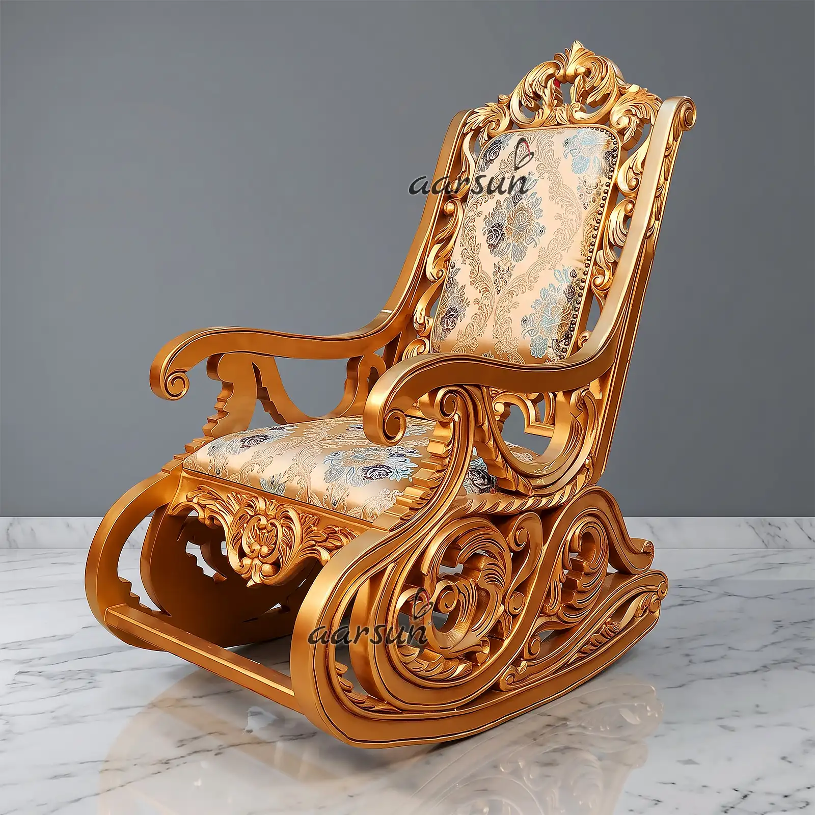 DAY ROCKING CHAIR チーク材 ロッキングチェア ロッキングチェア 高齢者向けの木製リラックスチェア トップデザイン