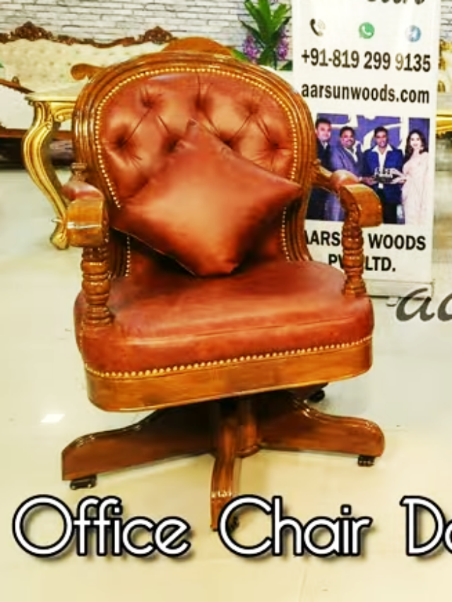 360-Degree Revolving Office Chair - Ultimate Comfort and Functionality