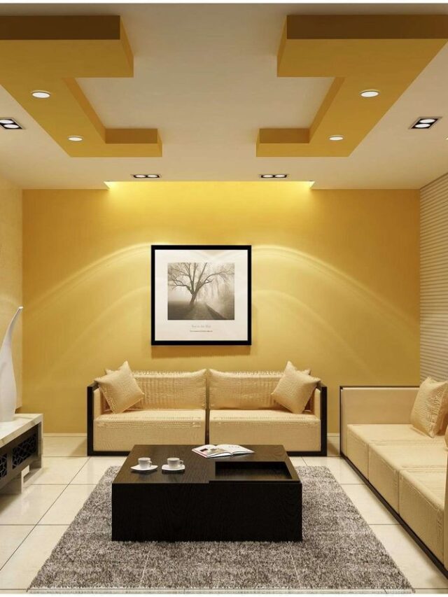 8 Best false ceiling designs for your living room Aarsun