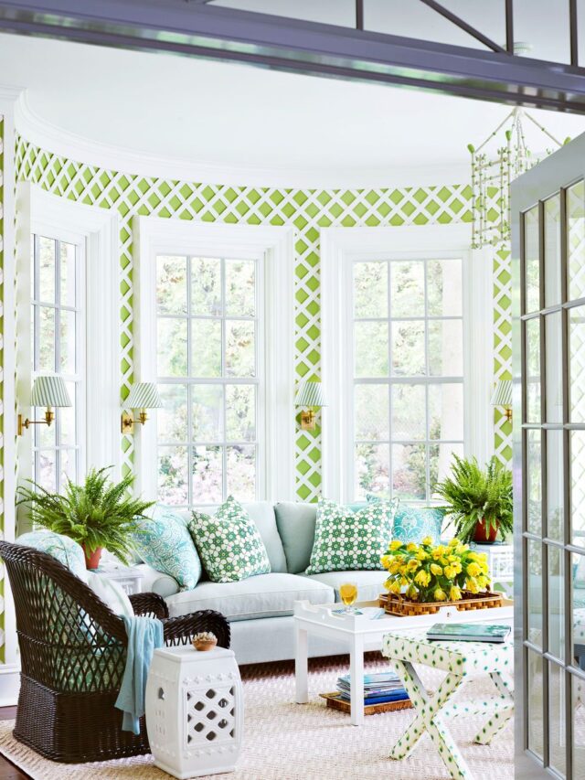 10 Bright and Cheery Sunroom Decor Ideas