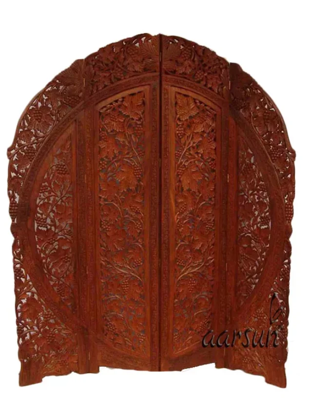 Carved-Grapes-Pattern-Room-Divider-UH-PART-0084-jpg