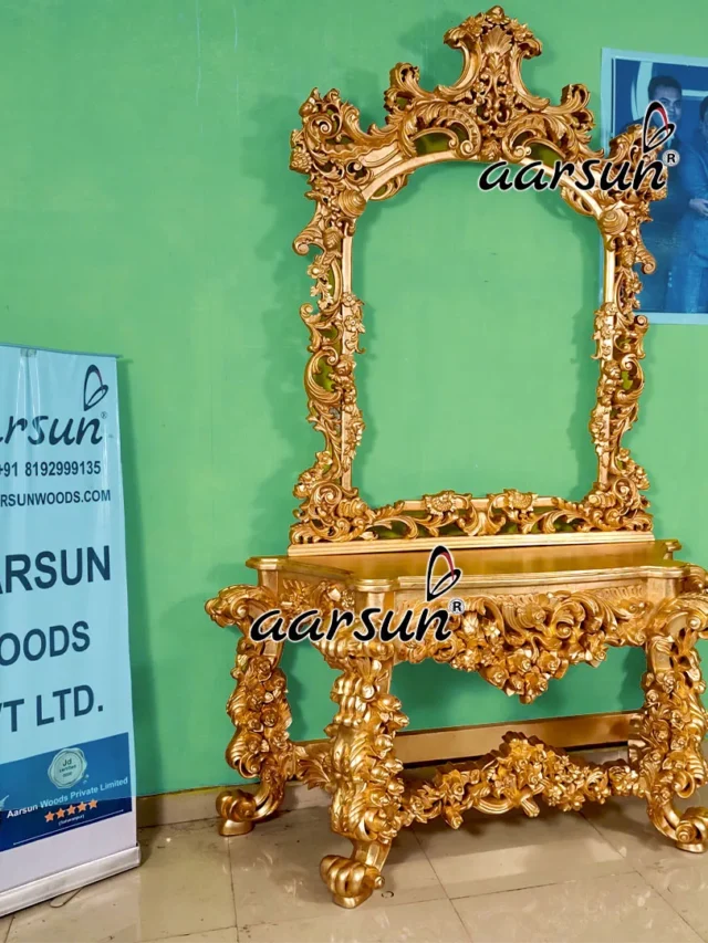 Grand Console With Mirror Frame