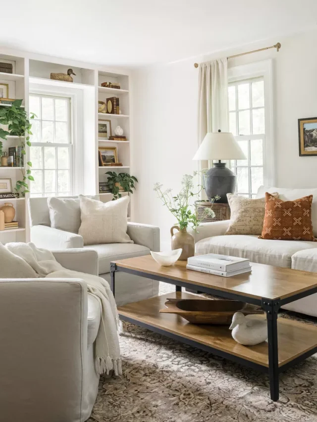 Transitional Living Room