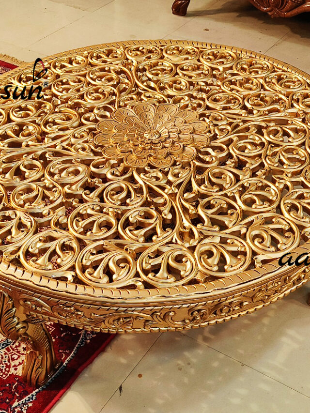 Wooden-Circular-Center-Table