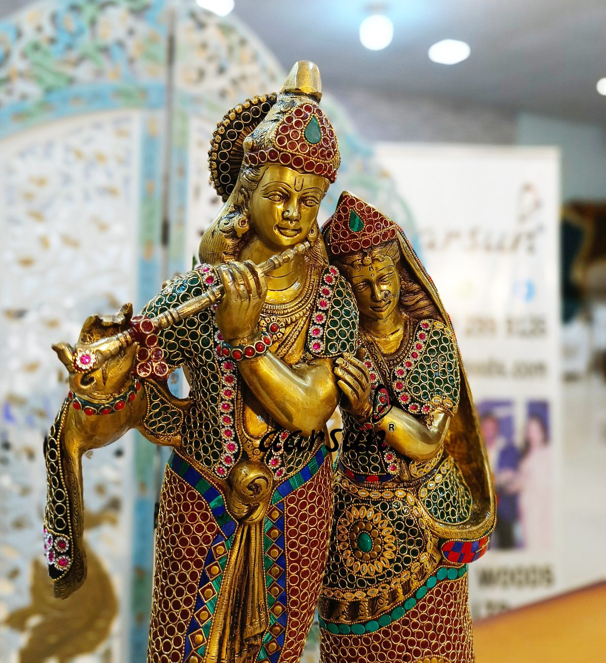 Incredible Radha Krishna Statue