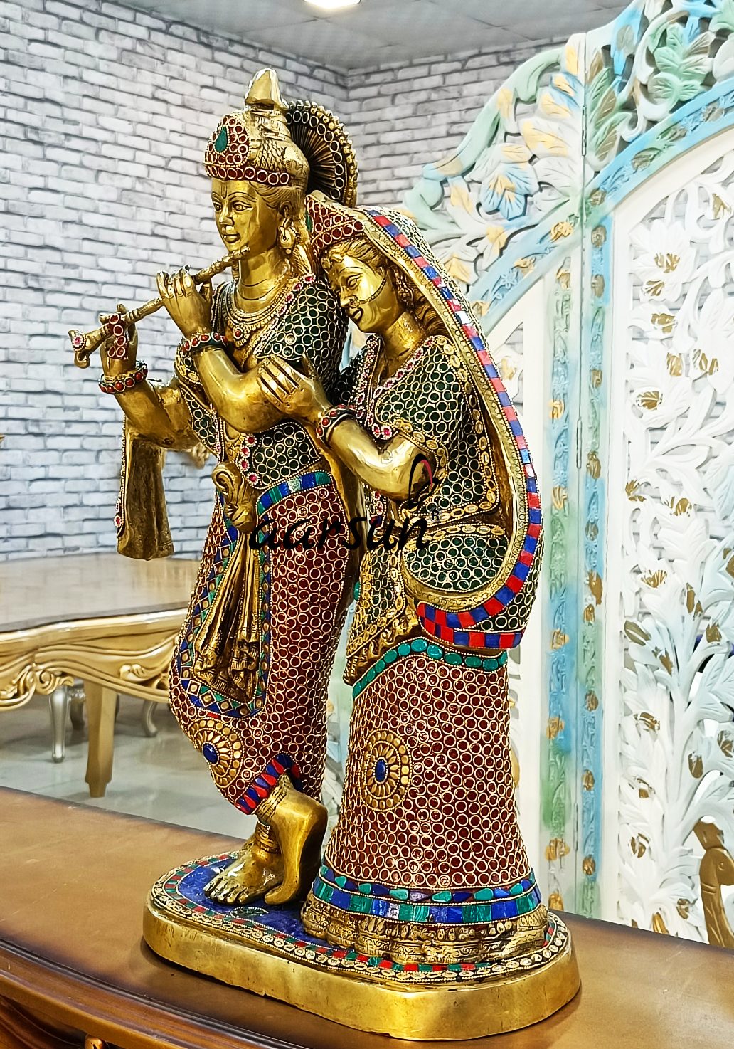 Incredible Radha Krishna Statue