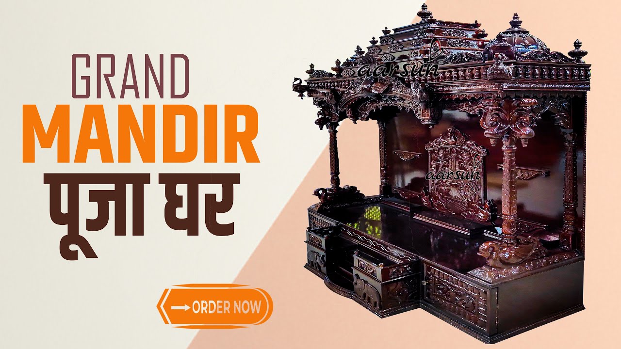 Yt521 Grand Mandir Puja Ghar Hom design