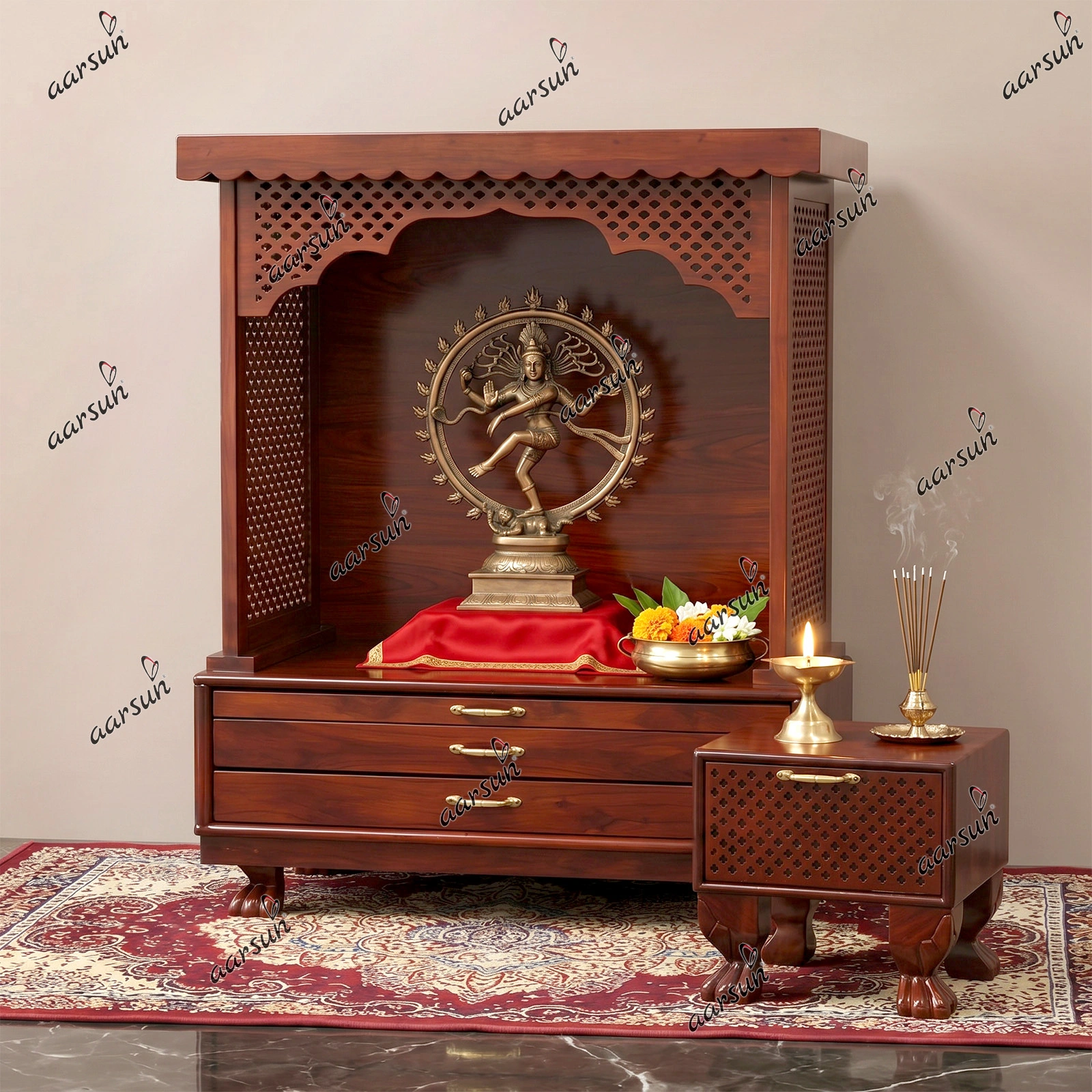 Modern Temple Design for Modern Homes
