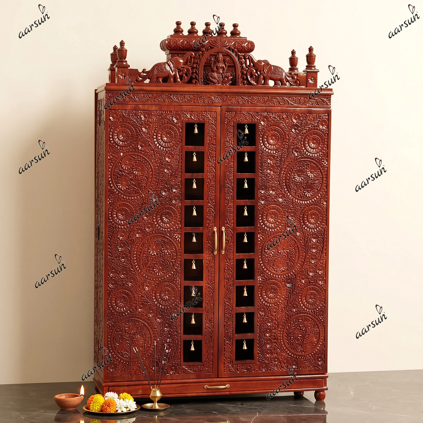 South Gopuram Style Design - Heavy Top with fine Carving