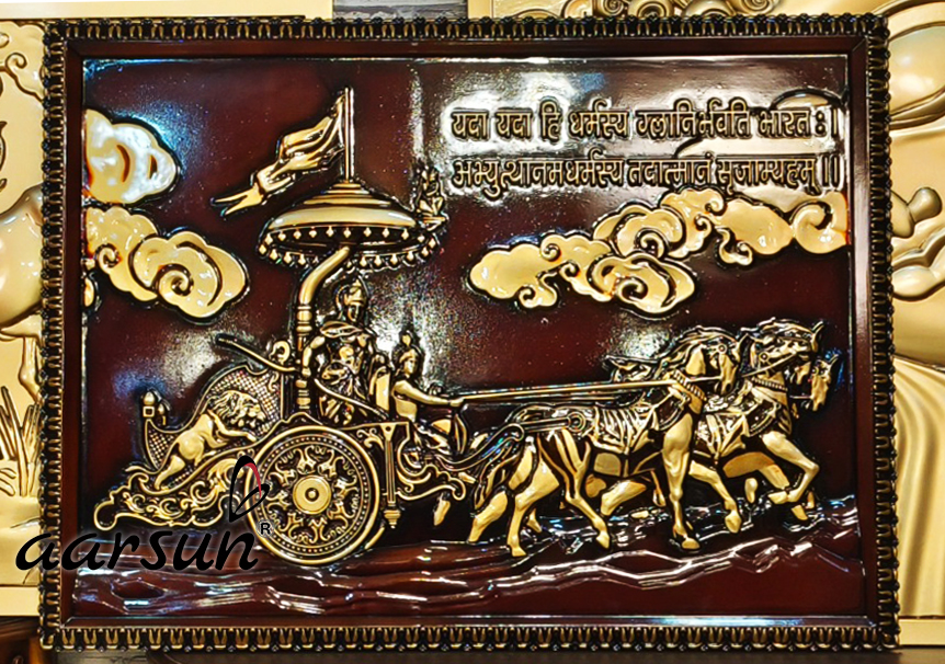 Epic Mahabharat Wall Art with Video