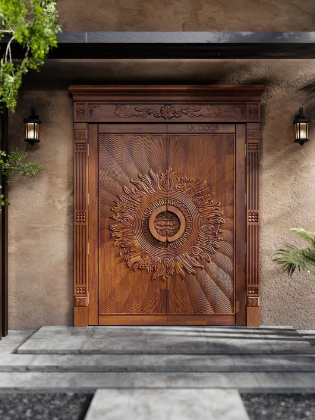 8 Elegant Wooden Home Door Designs for 2024
