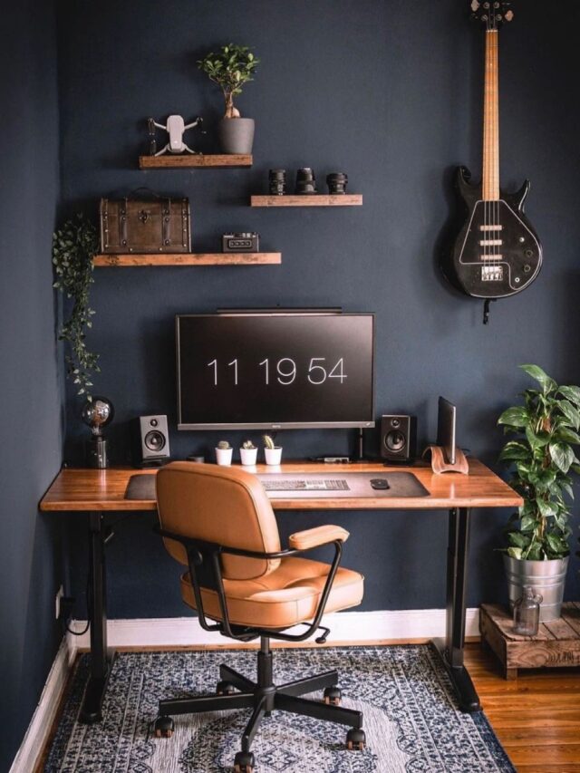 10 Beautiful Wooden Office Decor Stuff