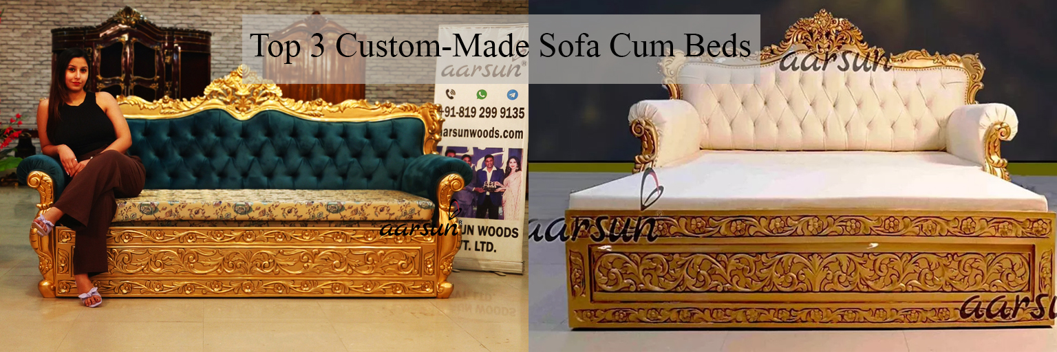 Top 3 Custom-Made Sofa Cum Beds