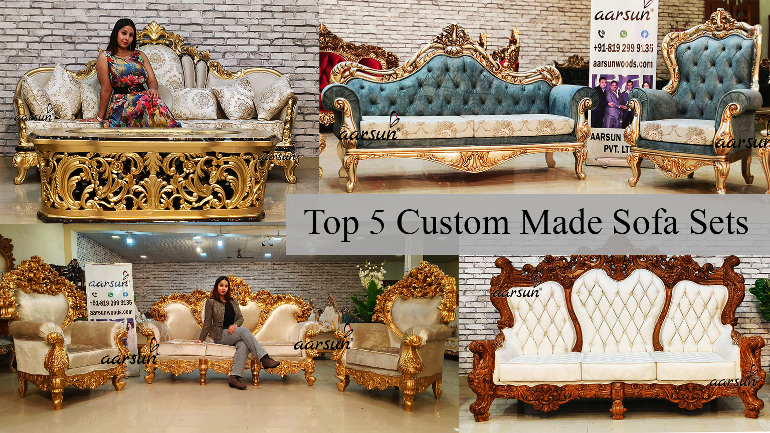 Top 5 Custom Made Sofa Sets