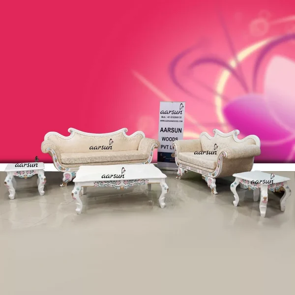 Image for Unique Royal Couch Set in Multicolor Theme UH-YT-473