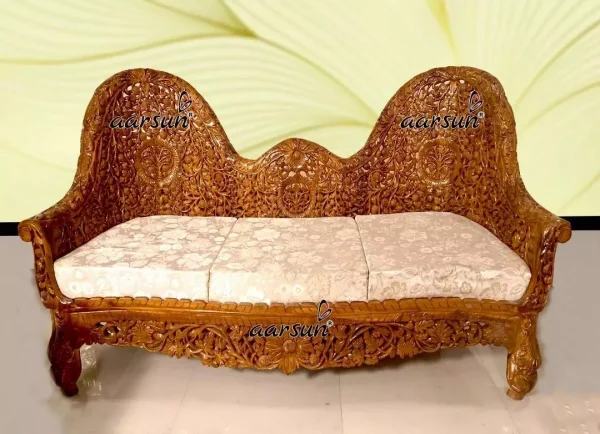 classic carved wooden sofa set