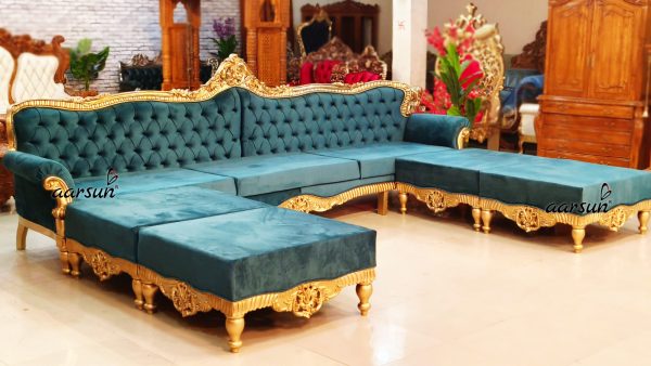 Grand Sofa Set Setup, Living Room Furniture