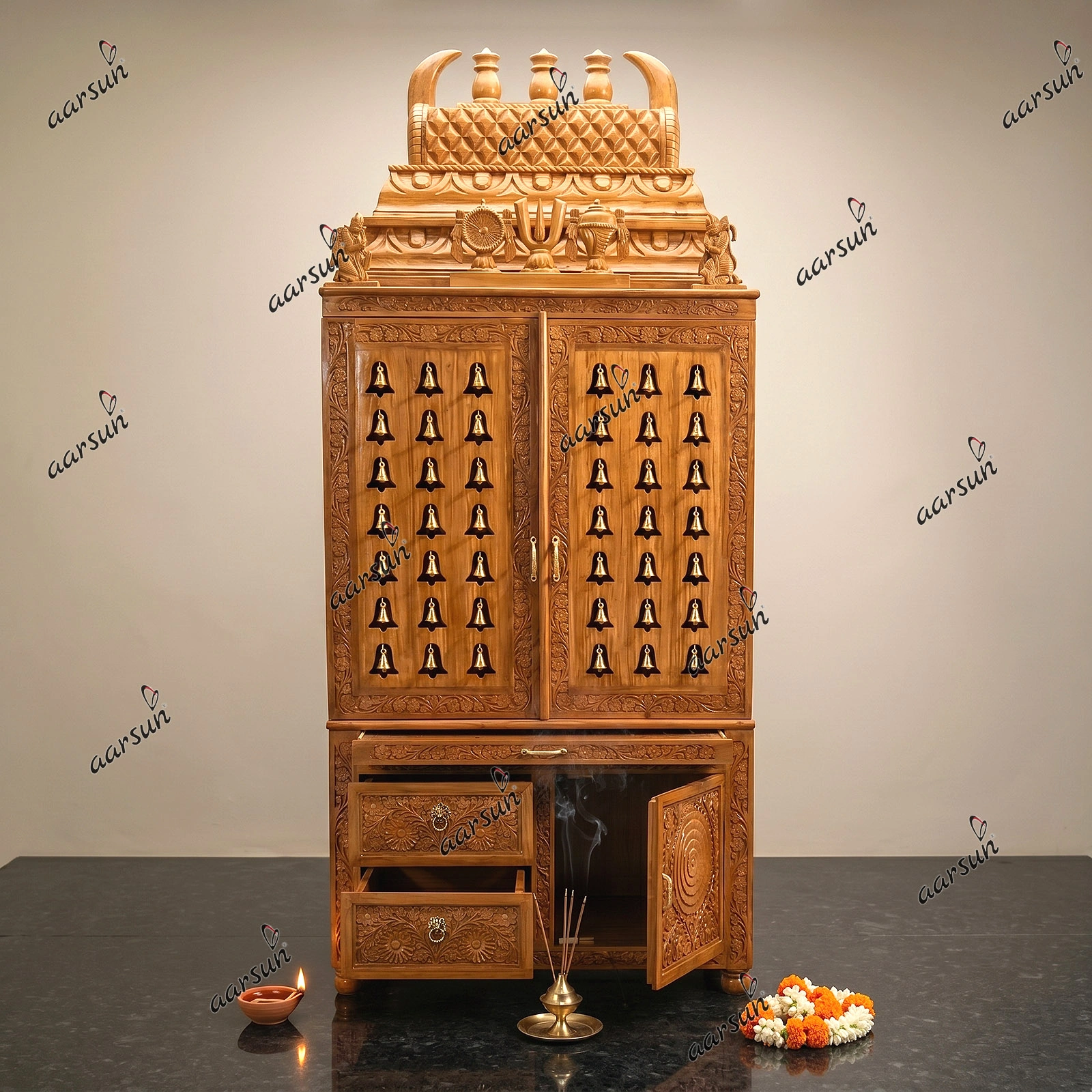 South Indian Style Temple For Home