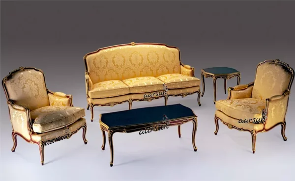 Image for French Design Sofa Set-A