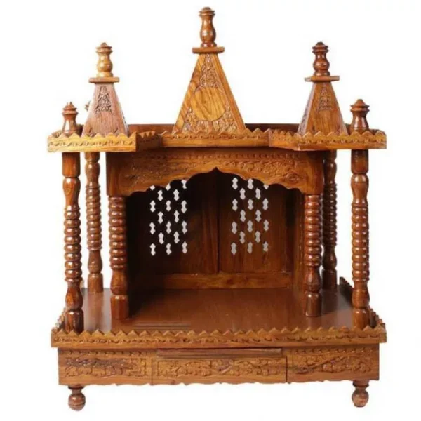 wooden Temple in Sheesham