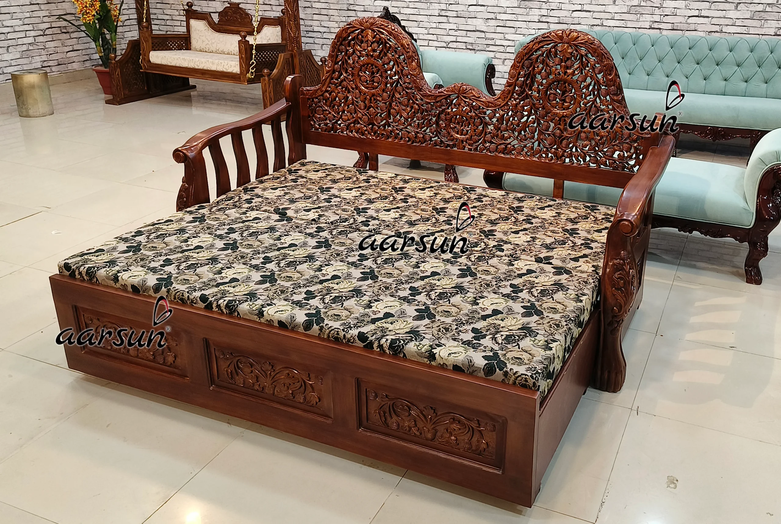 wooden sofa cum bed, wooden royal sofa cum bed, sofa cum bed latest design , sofa cum bed design