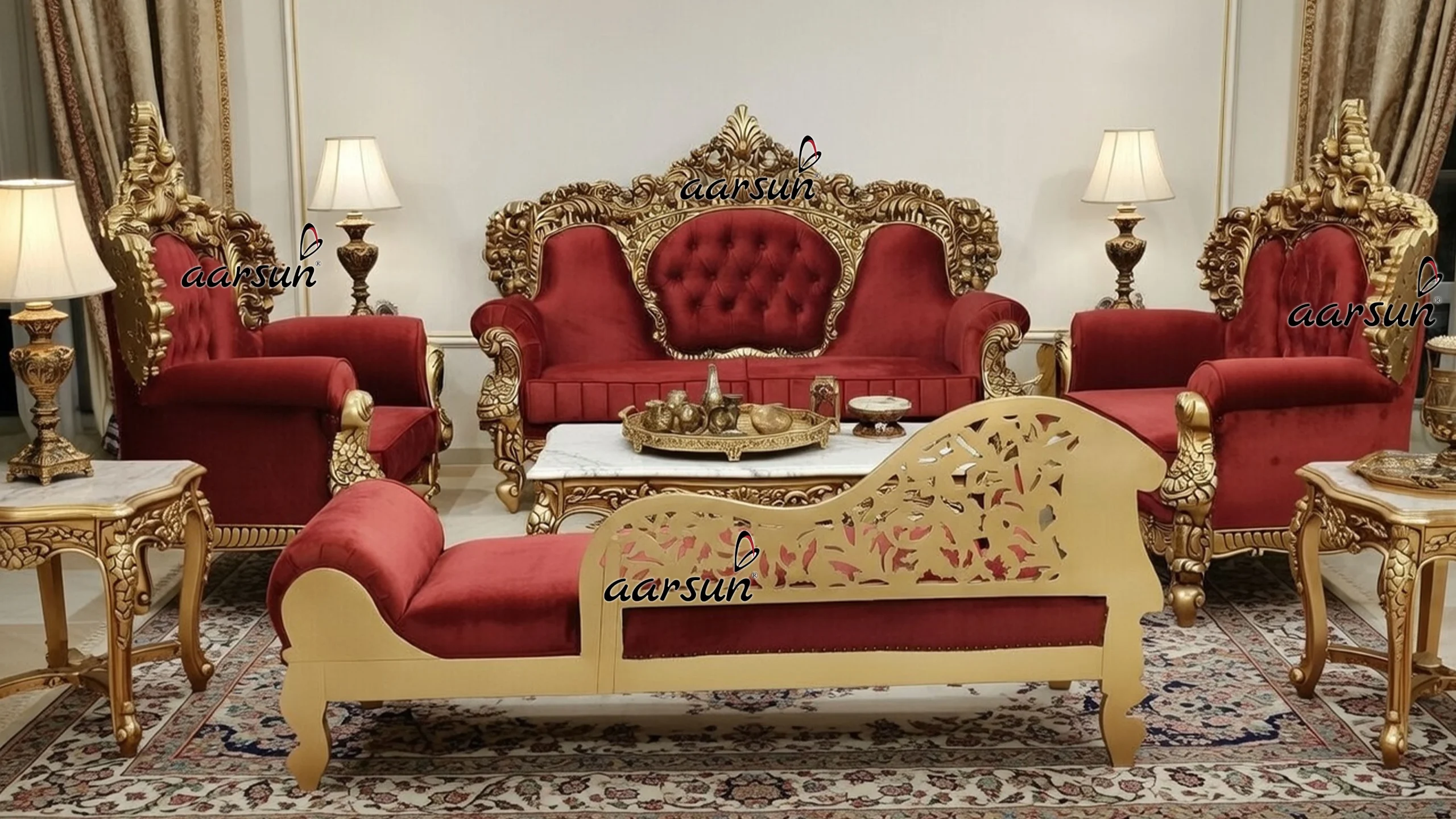 Royal Villa’s Masterpiece Sofa Set