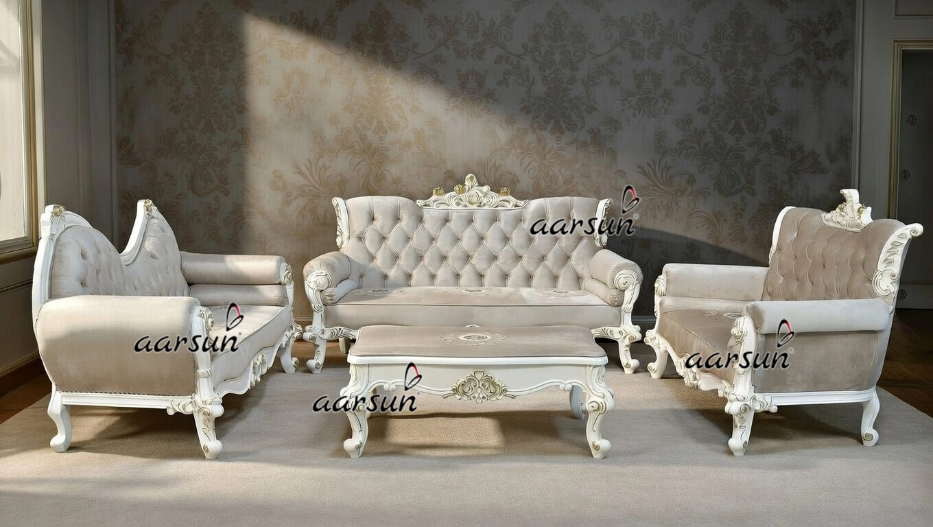 An Exclusive Sofa Set- Blend of Scale, Style, and Skill