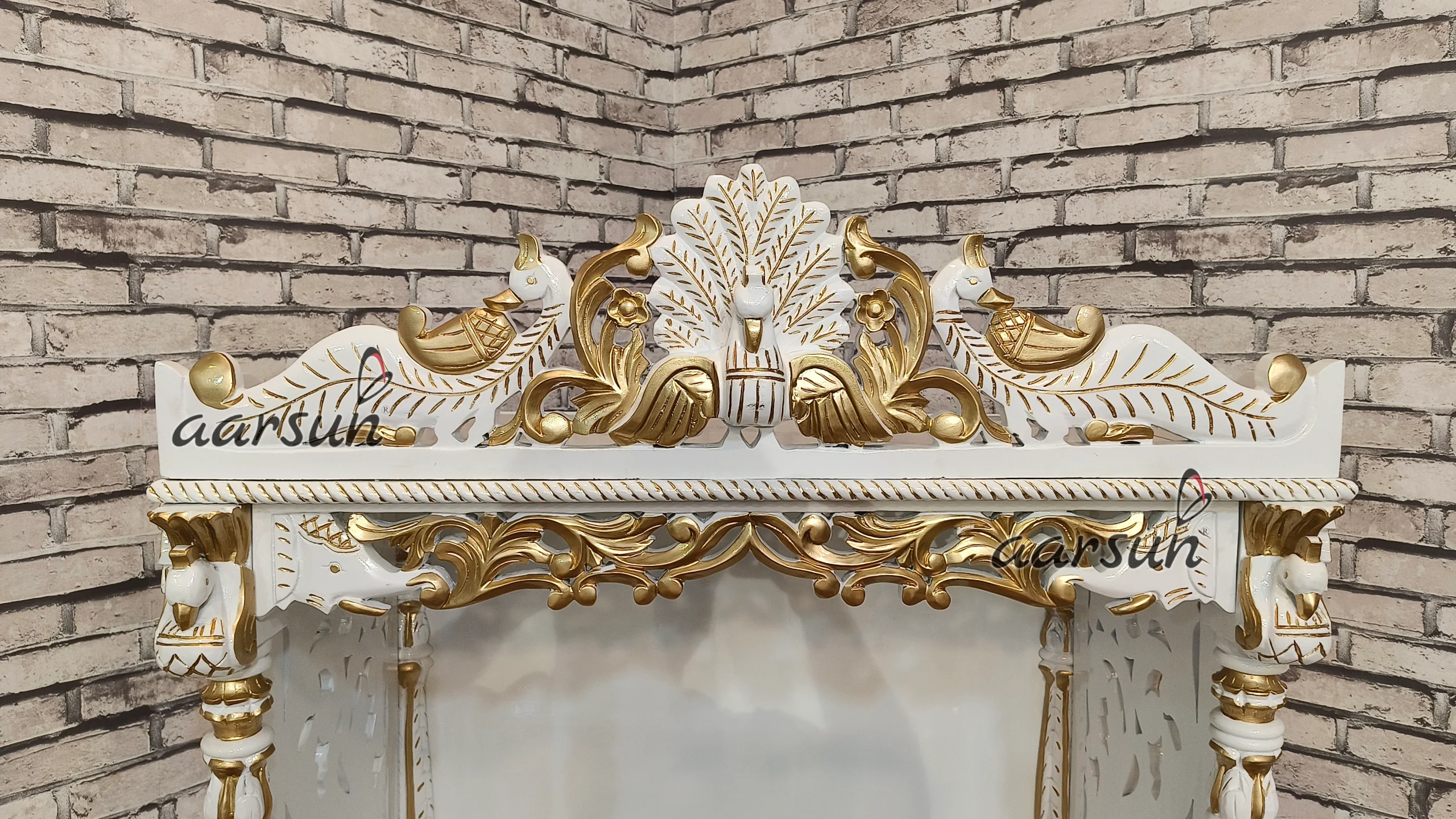 North Mandir Design With Animal Figures - Image 9