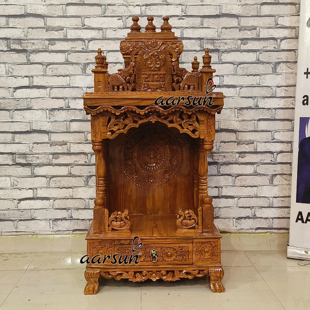 Small Handmade Ram Pooja Mandir