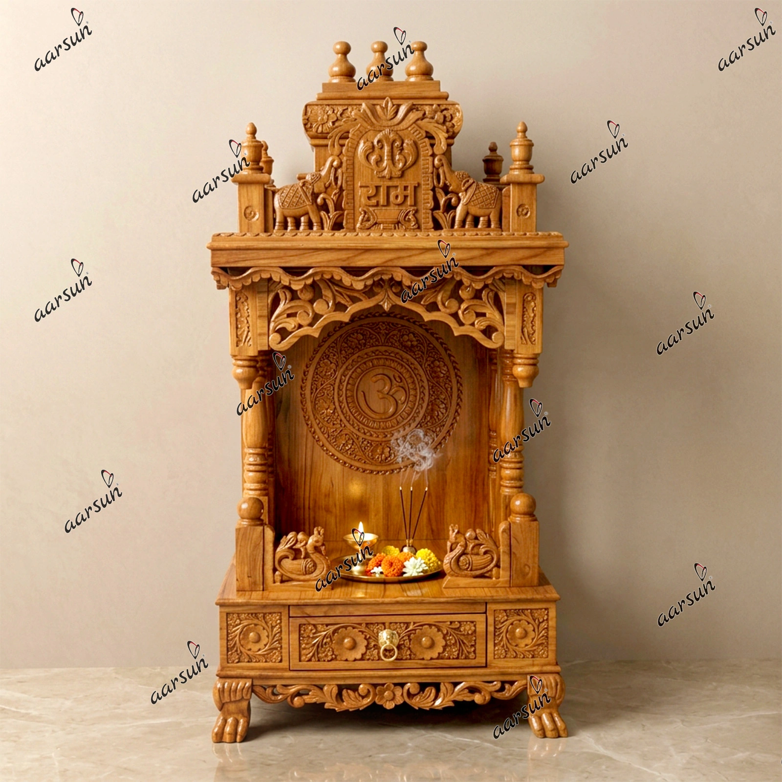 Small Handmade Pooja Mandir